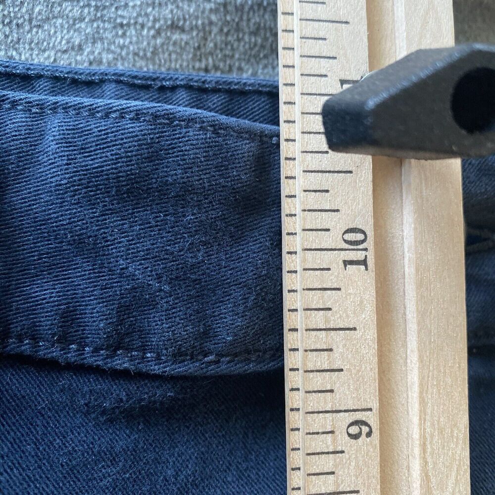 Everlane Pants Mens 34x 32 ( Actual 35x 30.5) Blue Cotton Stretch Slim 5 Pocket - Picture 7 of 9